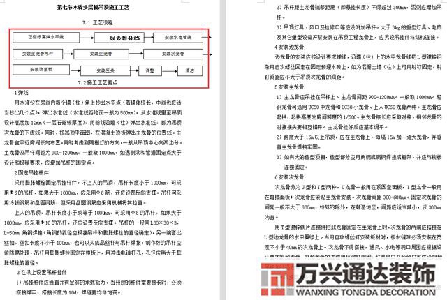 裝飾裝修施工裝飾裝修施工方案免費